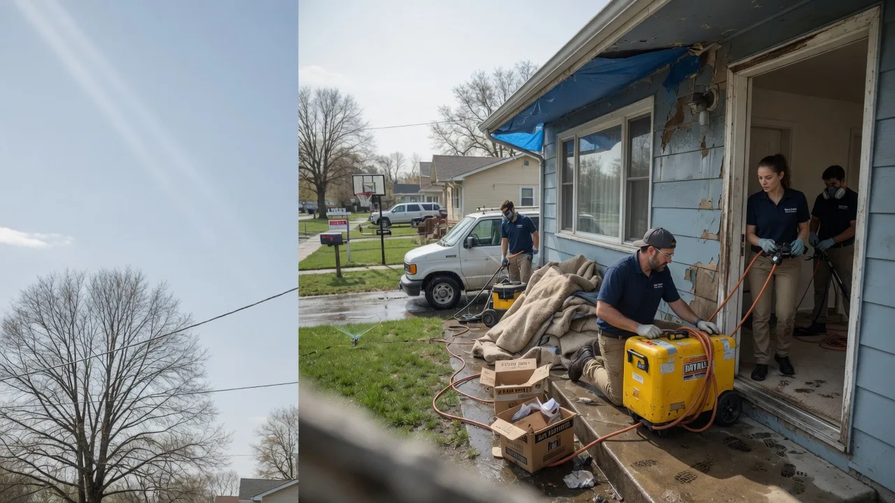 Basement Flood Cleanup in Ames, OK near me